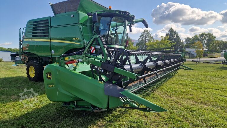John Deere T670 mit 730X John Deere T670 mit 730X