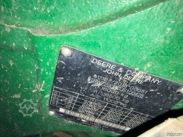 John Deere 7290R mit FKH/ HR- Gewichte/ e23- Getriebe John Deere 7290R mit FKH/ HR- Gewichte/ e23- Getrie