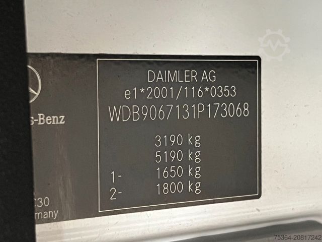 Kleinbus MERCEDES-BENZ Sprinter 213 BlueTEC 9 sitze Klima iebetür