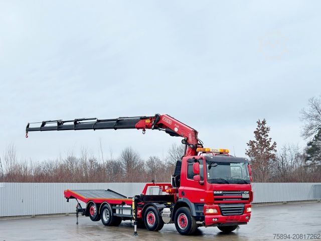Autokran DAF 85.510*ABSCHLEPPWAGEN 8,00m+ FASSI F4 A.2.26