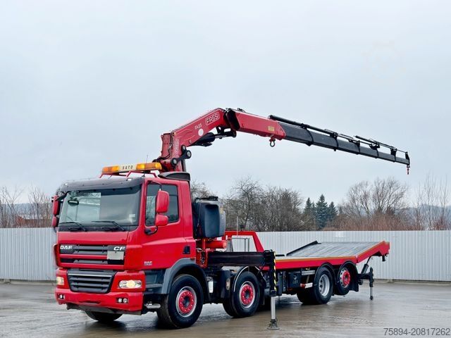 Autokran DAF 85.510*ABSCHLEPPWAGEN 8,00m+ FASSI F4 A.2.26