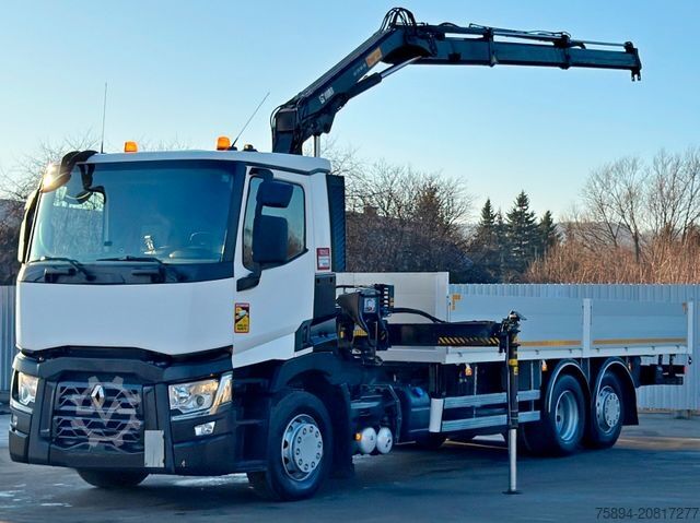Autokran RENAULT T 380 * HIAB 111 B - 2 HIDUO + FUNK / 6x2!