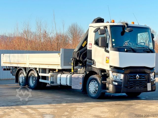 Autokran RENAULT T 380 * HIAB 111 B - 2 HIDUO + FUNK / 6x2!