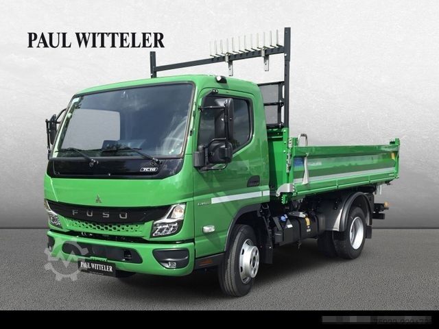 Three-way tipper van MITSUBISHI Canter 7C18 Meiller-Trigenius-Dreiseitenkipper