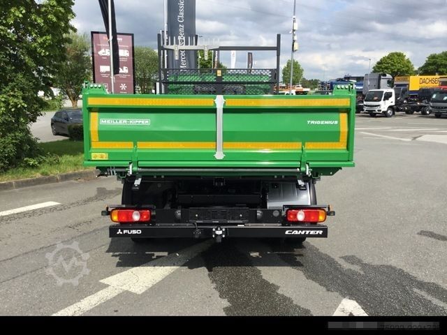 Three-way tipper van MITSUBISHI Canter 7C18 Meiller-Trigenius-Dreiseitenkipper