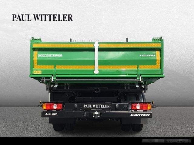 Three-way tipper van MITSUBISHI Canter 7C18 Meiller-Trigenius-Dreiseitenkipper