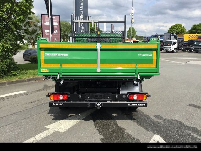 Three-way tipper van FUSO Canter 7C18 Meiller-Trigenius-Dreiseitenkipper