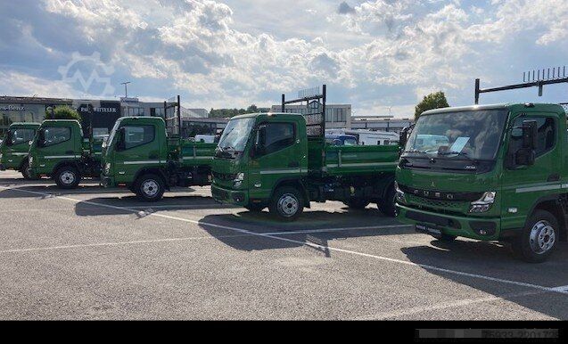 Three-way tipper van FUSO Canter 7C18 Meiller-Trigenius-Dreiseitenkipper