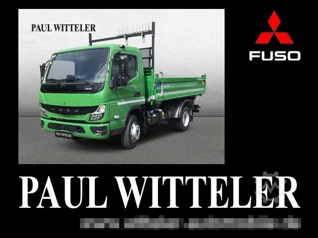 Three-way tipper van FUSO Canter 7C18 Meiller-Trigenius-Dreiseitenkipper