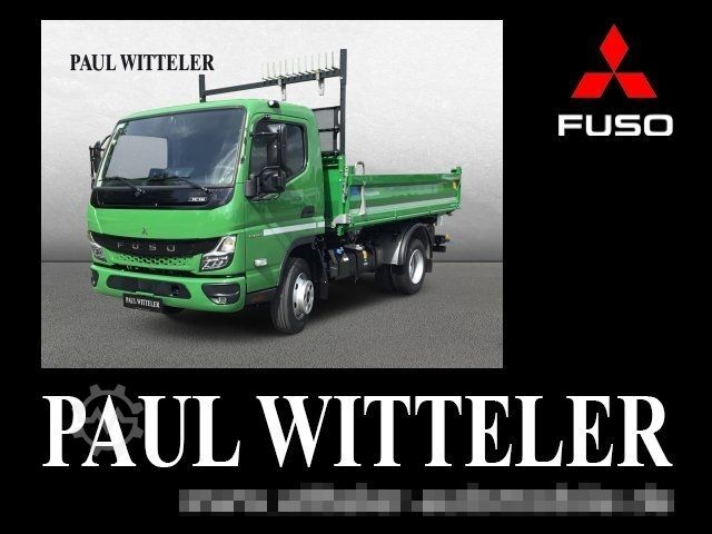 Three-way tipper van FUSO Canter 7C18 Meiller-Trigenius-Dreiseitenkipper