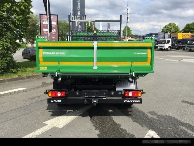 Three-way tipper van MITSUBISHI Canter 7C18 Meiller-Trigenius-Dreiseitenkipper