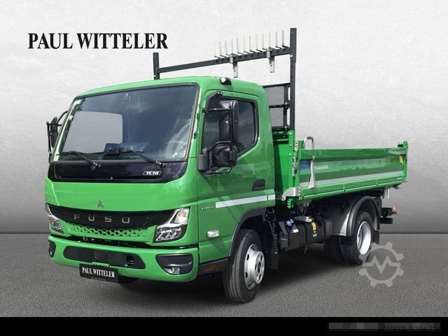 Three-way tipper van FUSO Canter 7C18 Meiller-Trigenius-Dreiseitenkipper