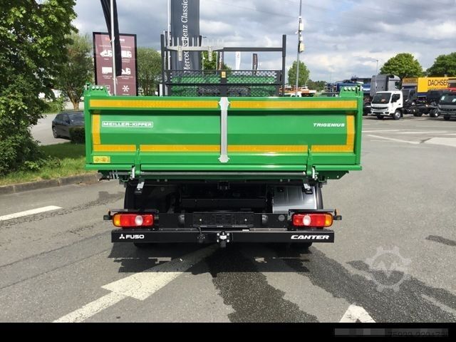Three-way tipper van FUSO Canter 7C18 Meiller-Trigenius-Dreiseitenkipper
