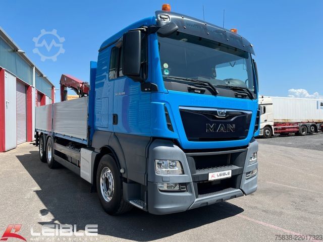 Truck mounted crane MAN TGX 26.480*HMF-Kran*Lift-Lenkachse*Vollluft*