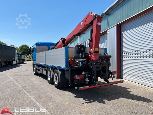 Truck mounted crane MAN TGX 26.480*HMF-Kran*Lift-Lenkachse*Vollluft*