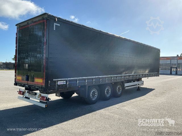 Auflieger mit Pritsche & Plane Schmitz Cargobull Curtainsider Standard