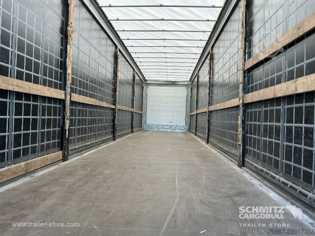 Auflieger mit Pritsche & Plane Schmitz Cargobull Curtainsider Standard