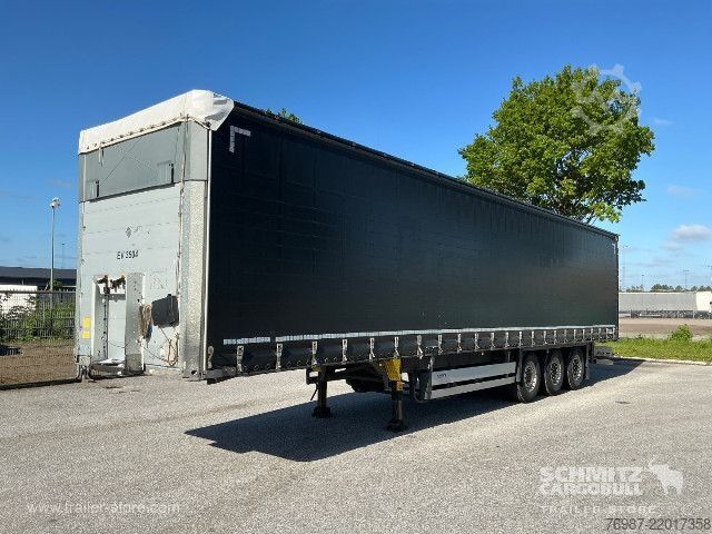 Auflieger mit Pritsche & Plane Schmitz Cargobull Curtainsider Standard