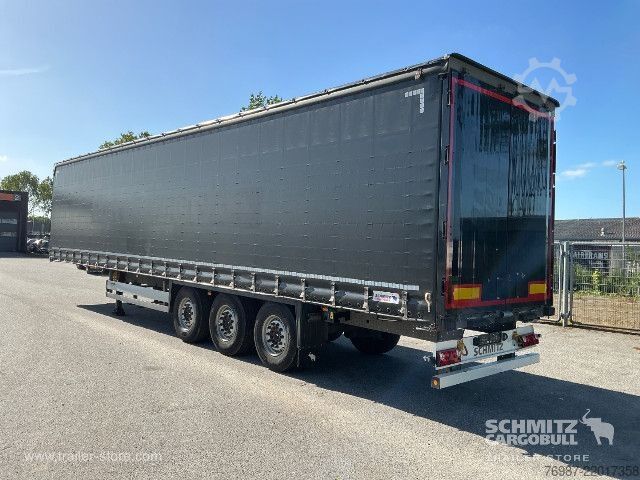 Auflieger mit Pritsche & Plane Schmitz Cargobull Curtainsider Standard