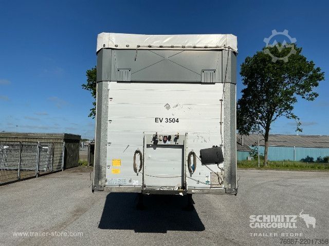 Auflieger mit Pritsche & Plane Schmitz Cargobull Curtainsider Standard
