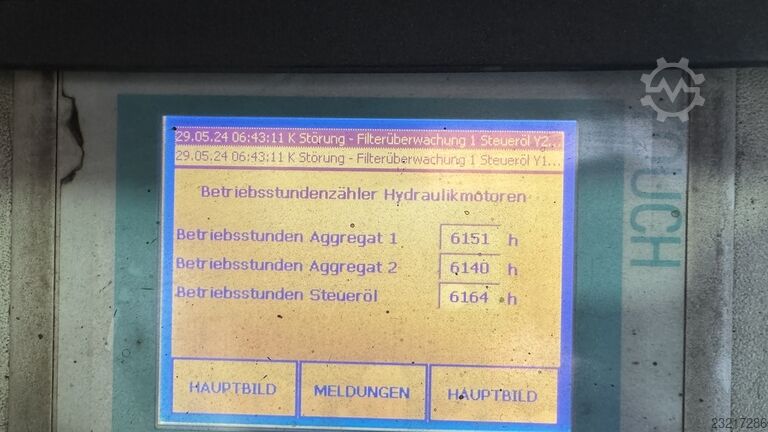 Hydraulic press ALIKO 12800 x 3000 to
