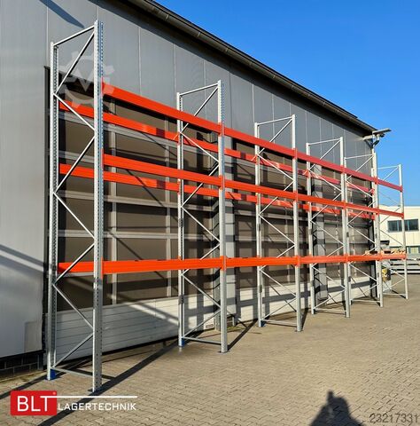 Heavy-duty shelf ca. 14 lfm. Palettenregale H: 500cm Fachlast: 4500 kg , 60 Palettenplätze