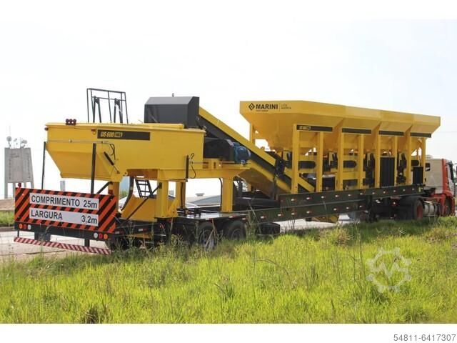 Asphalt mixing plant Sonstige/Other Marini USM 600 MAX COLD ASPHALT SOIL MIX PLANT
