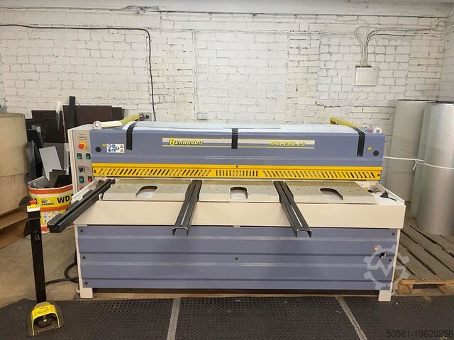 Guillotine/Blechschere Bernardo MTA 2060 x 3 mm
