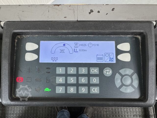 EKS 210 - Drahtführung !! PSA!! DOPPELTE Lenkung!! Triplex FFL JUNGHEINRICH EKS 210 - Wire Guidance !! PSA !! DOUBLE steering !! Triplex FFL