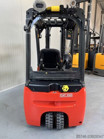 E 20 L - 386 / 02 Evo - Atex Proplan EX 2GD / Zone 1 - 21 - 22 * Triplex FFL !! NEUE Batterie !! LINDE E 20 L - 386 / 02 Evo - Atex Proplan EX 2GD / Zone 1 - 21 - 22 * Triplex FFL !! NEW battery !!