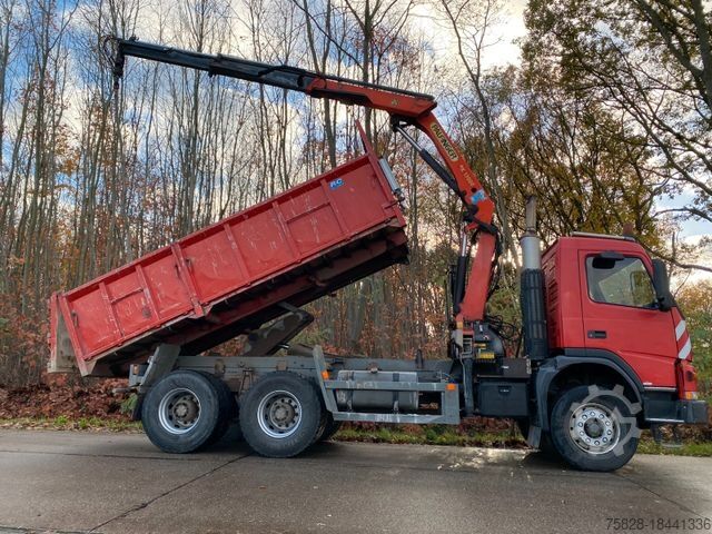 Kipper LKW VOLVO FM12 380 / Kipper / Kran Palfinger PK13000A