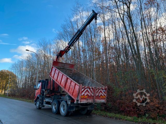 Kipper LKW VOLVO FM12 380 / Kipper / Kran Palfinger PK13000A