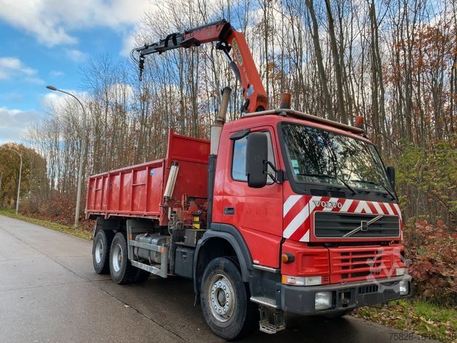 Kipper LKW VOLVO FM12 380 / Kipper / Kran Palfinger PK13000A