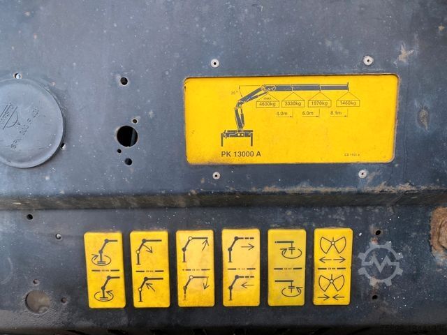 Kipper LKW VOLVO FM12 380 / Kipper / Kran Palfinger PK13000A