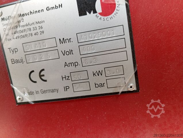 Plastic crusher Müller Maschinen SM 410 2025