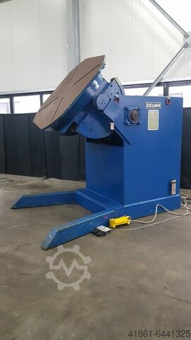 Mot. welding rotary and tilting table DEUMA DKT 10000