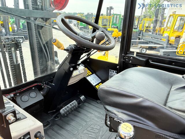 Off-road forklift JCB 940 / TRIPLEX 4500 / FREE-LIFT NEW TIRES