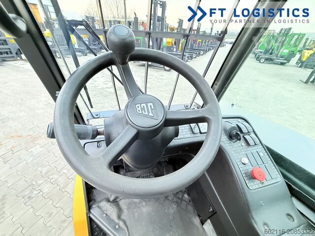 Telescopic loader JCB TLT 35D 4X4 CABIN POSITIONER NEW TIRES