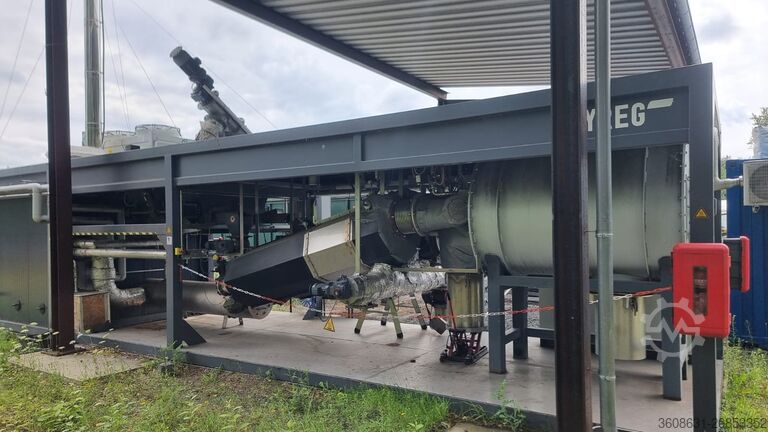 Pyrolysis plant / Carbonization plant Pyreg P500