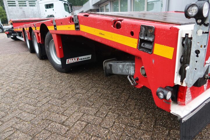 Semi low loader Max Trailer Max 100-F-S43-1AAF Uitschuifbaar 450cm