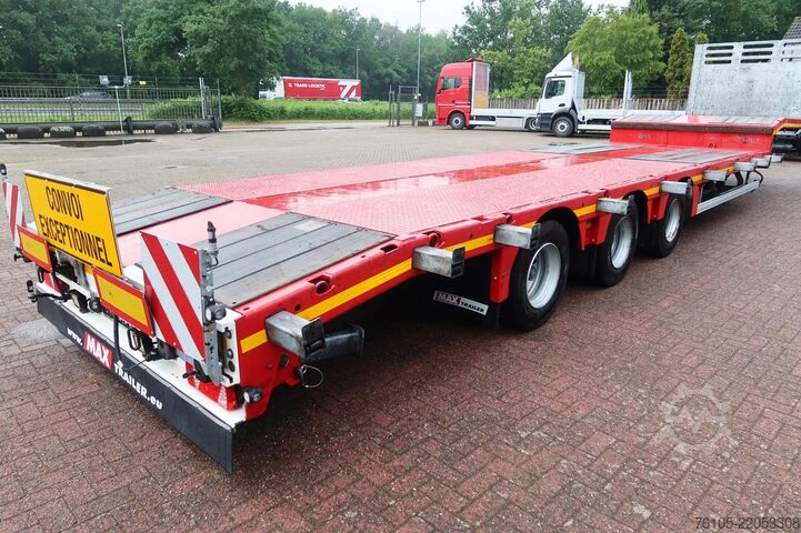Semi low loader Max Trailer Max 100-F-S43-1AAF Uitschuifbaar 450cm