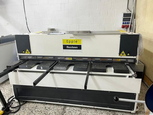 Hydraulic guillotine shear EPPLE E-MTBS 2.050-4,0 E-Line