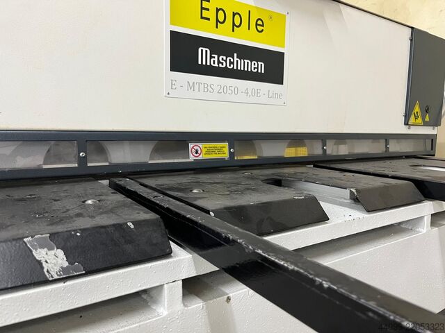 Hydraulic guillotine shear EPPLE E-MTBS 2.050-4,0 E-Line