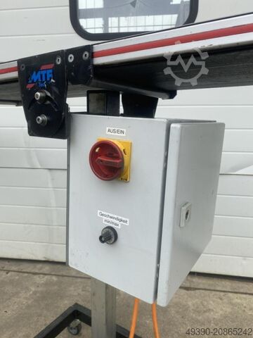 Förderband, Gurtförderer, Bandförderer, Standförderer, Zahnriemenförderer, Kleingutförderband, Flach MTF 2300 x 320