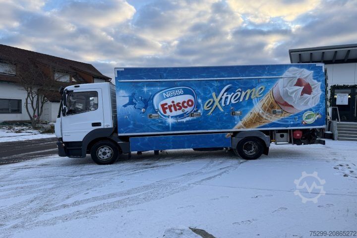 Kühlkoffer-LKW Mercedes-Benz Atego 1021 4x2 Kühlkoffer+HB / Swiss-Vehicle