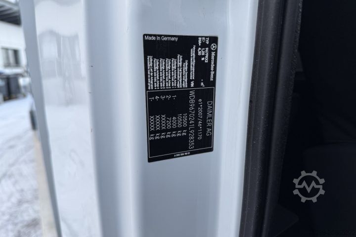 Kühlkoffer-LKW Mercedes-Benz Atego 1021 4x2 Kühlkoffer+HB / Swiss-Vehicle