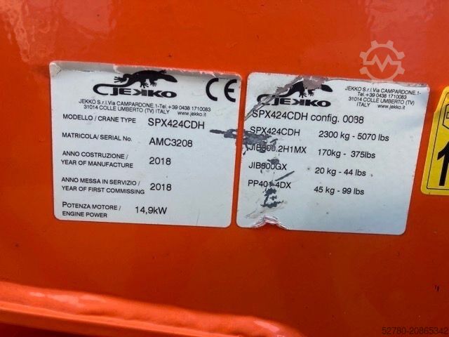 Minikran Jekko SPX 424 CDH