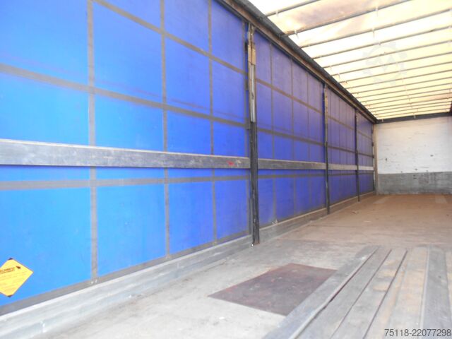 Open semitrailer with tarp SCHMITZ SCS24L
