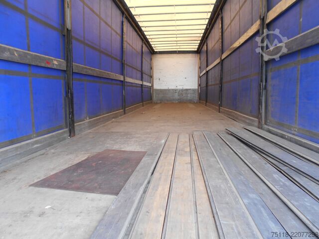Open semitrailer with tarp SCHMITZ SCS24L