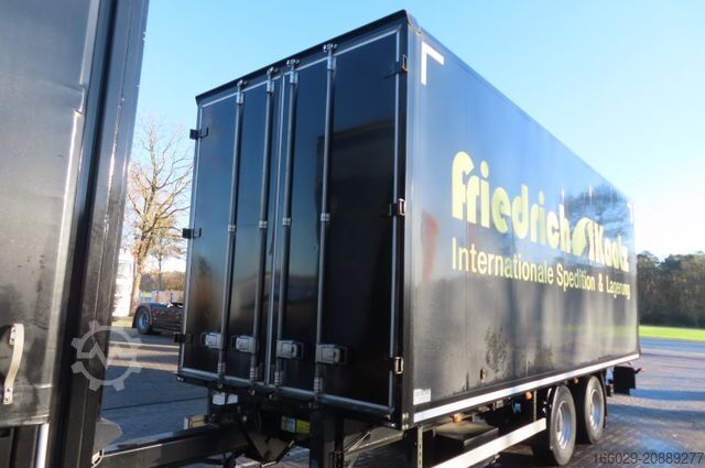 Box trailer  Wiese Tandemanhänger 13,5 to